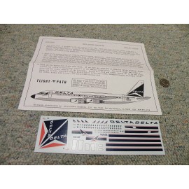na Flight Path decals 1/126 FP25-08 Delta Airlines Convair 880     Box 5