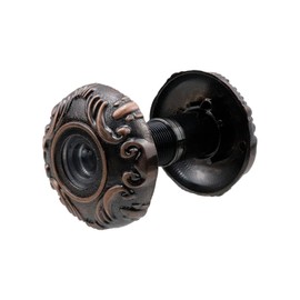 Savagrow Red Bronze Door Viewer with Rotating Cover, Metal 220 Degree Wide Angle Peep Eye Hole, Fits 2-2/3" to 4-1/8" Front Doors