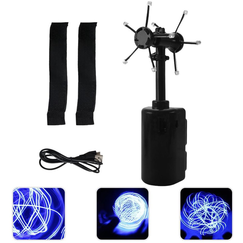Luminous Rotating Floating Toy Spiral Pill Electric Toy Adjustable Spiral