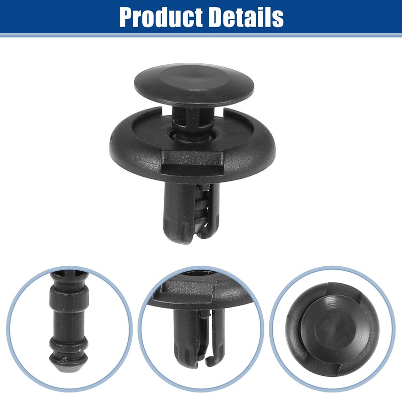 ACROPIX Toyota 4Runner 2003-2009 Car Radiator Cover Retainer Clip Push