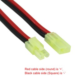 OliYin - 3 pares compatibles con Mini Tamiya a T Plug macho hembra de 14 AWG, conector de cable de silicona suave de 10 cm, paquete de 3