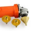 LOZLIN 2" Diamond Beveling & Reaming Wheel with 5/8-11 Arbor