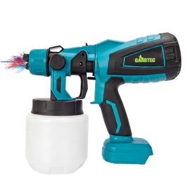 Brushless Cordless Paint Sprayer Electric Spray Paint Gun for for House Painting (No Battery), Blue