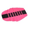 Motoforti Universal Motorcycle Seat Cover, Faux Leather, Pink, 1 Pc