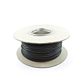 16.5 AMP Rated (50M BLACK) Single Core Stranded Copper Cable 12v 24v Thin Wall Wire