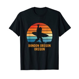 Bandon Oregon - Oregon Sasquatch Souvenir T-Shirt