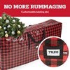 Zober Christmas Tree Storage Bag - Fits 7.5 Ft Artificial