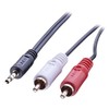 LINDY 3 m Premium 3.5 mm Jack to 2 x