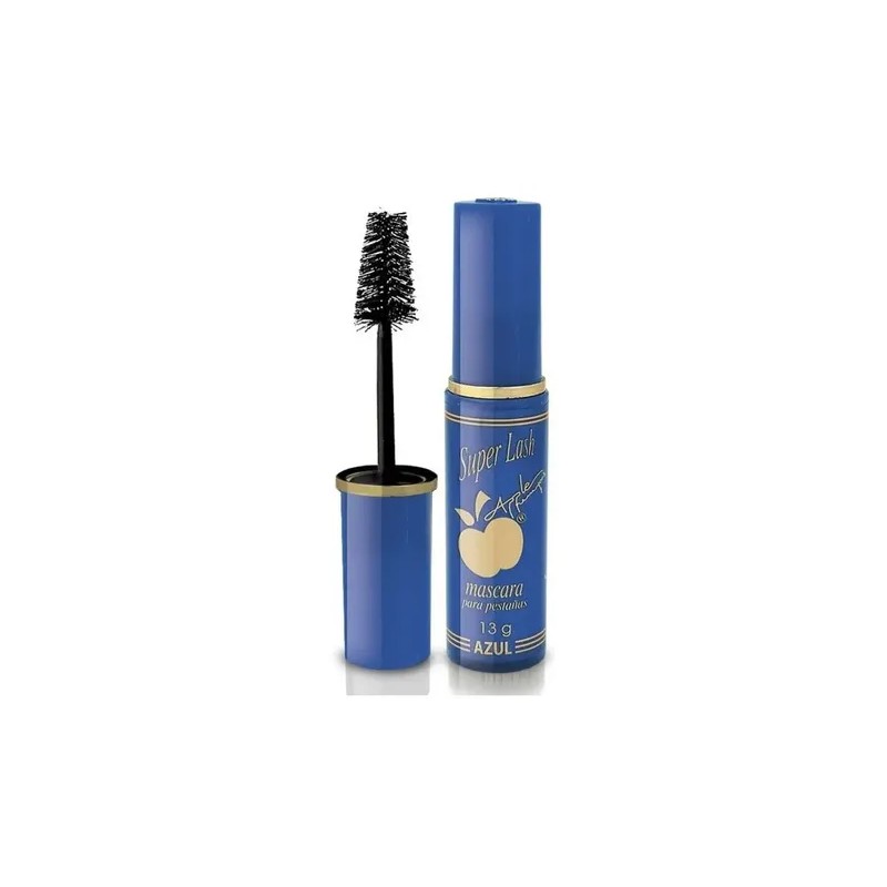 Máscara De Pestañas Super Lash Azul Cepillo De Pino By