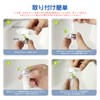 LANMU Washbasin Hair Catcher, Washroom, Drain Outlet, Garbage Receptor, White,