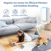 Mini Plug-In Air Ionizer for Home - No Filter Needed,