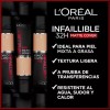 Base Maquillaje Loral Paris Infaillible Matte Cover 30ml Tono 260