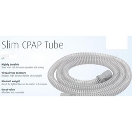 Slim CPAP Hose 6 Foot Universal Tubing 3-Pack by RespFlow - 22mm Connector
