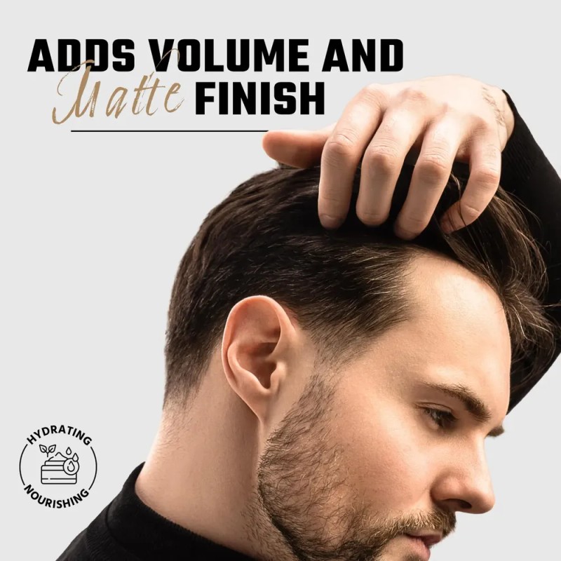 Arcilla Para Cabello David Darko Acabado Mate 100% Natural 8