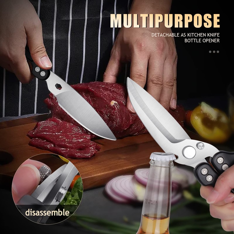 DRAGON RIOT Heavy Duty Poultry Shears - A Must Have