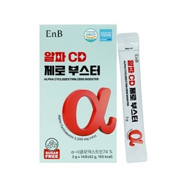 ENB Zero Fit Alpha CD Cyclodextrin Alpha CD Dietary Fiber Stick 14 packs / 제로핏 알파 CD 시클로덱스트린 알파시디 식이섬유 스틱 14포