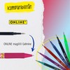 Online MagiXX, 6 x Fun Love & Peace Erasable Gel