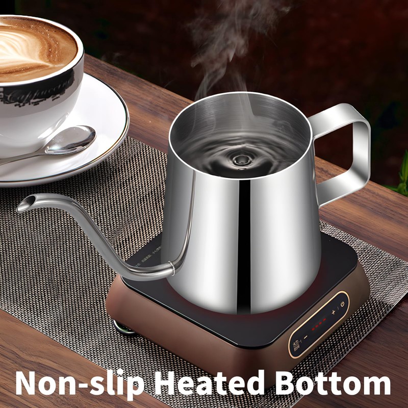 Coffee Pot, Stainless Steel Coffee Pot with Gooseneck Spout, Tea