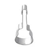 ZDYWY Mini Guitar Shaped Cookie Cutter
