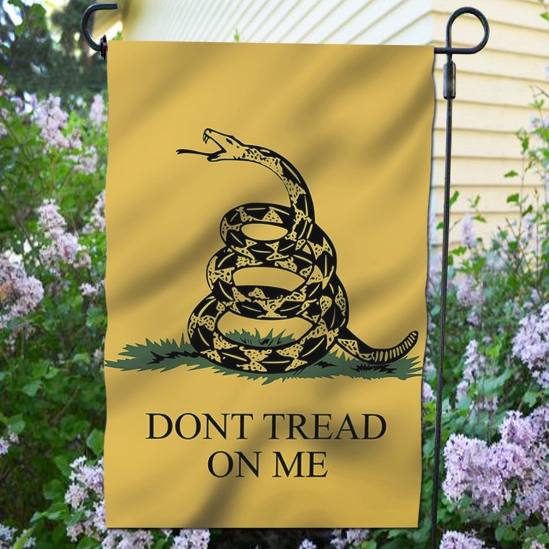 Anley Double Sided Premium Garden Flag, Dont Tread On Me
