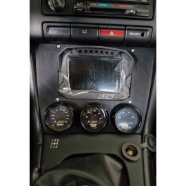 Turboconchs LOWER DASH FINISHER 3 52mm GAUGE POD AEM CD5 for 95-98 Nissan 240sx s14