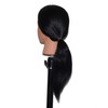 Bellrino 20-22" Cosmetology Mannequin Manikin Training Head with Human Hair