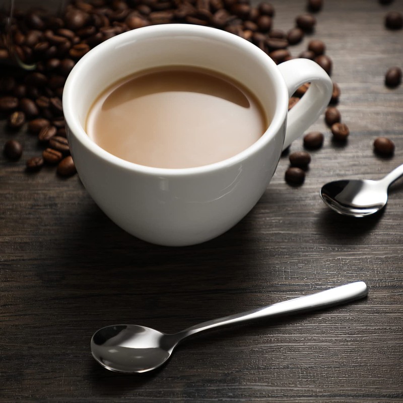 Dessert Spoons Set of 6 Small Spoons Espresso Spoon Ice