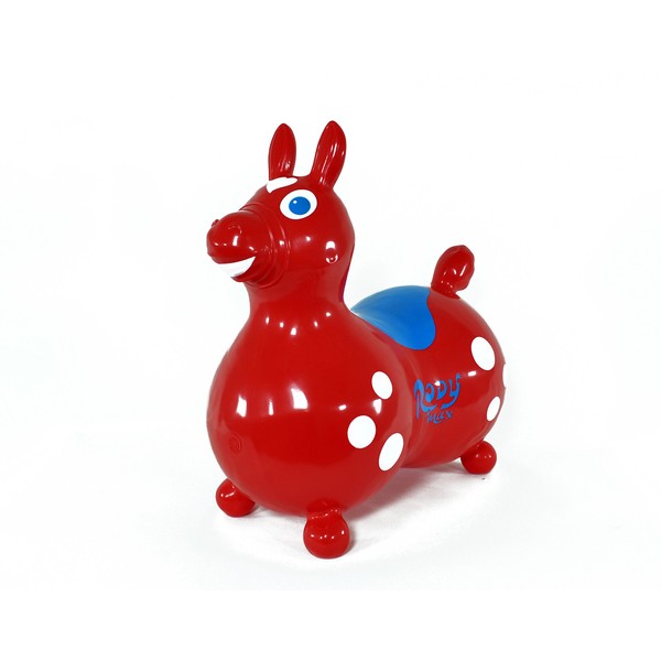 GYMNIC Rody Max Inflatable Horse, Red
