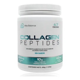 Pptidos Colgeno Hidrolizado Sin Sabor 500g Alka Balance                                                                                               