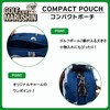 Marushin 1525006200 Compact Pouch, Moomin, Blue, Compact, Trinket Case, Gift,