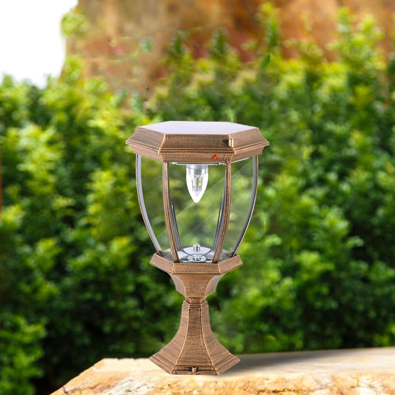 Kendal Large Outdoor Solar Powered LED Light Lamp SL-8404