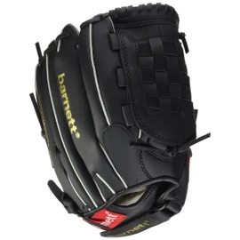 JL-125 vinyl baseball glove, outfield, size 12", REG, black
