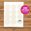 PhotoCake® Pre-Cut 2" Circles, A4 Frosting Sheets for Edible Photo