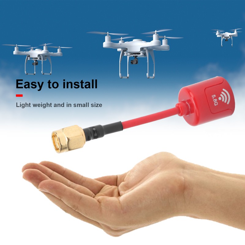 Professional 5.8GHZ 2.8dbi Antenna Signal Gain Antenna Accessory for FPV