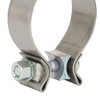 Exhaust Seal Clamp, Universal Band Clamps Rustproof Muffler Clamp High