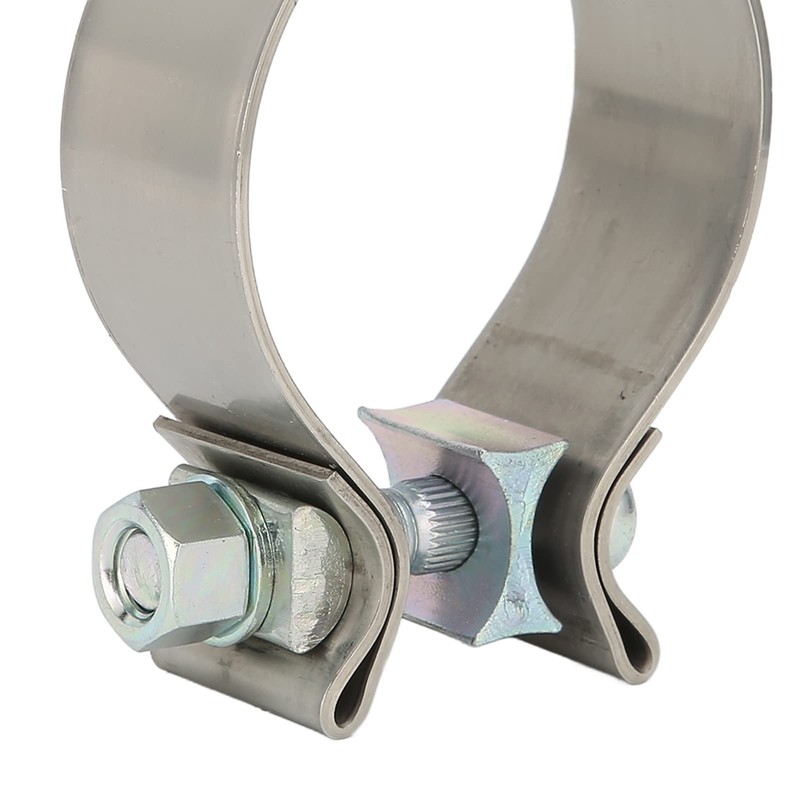 Exhaust Seal Clamp, Universal Band Clamps Rustproof Muffler Clamp High
