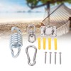 Stainless Steel Ceiling Hammock Hanging Kit 551lb Capacity Suspension Hook