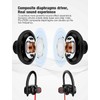 Otium Bluetooth Headphone Wireless Headphone IPX7 Waterproof Headphones 15 Hour