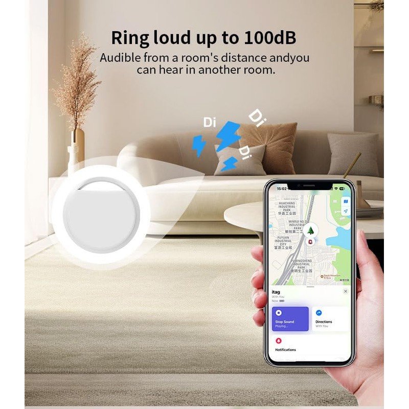 Tracker, Bluetooth Luggage Tracker Works with Apple Find My APP