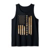 Yellowstone American Flag – USA National Park Tank Top