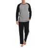 DAVID ARCHY Men's Pyjamas Sets, Cotton Mens Pjs Nightwear Loungewear