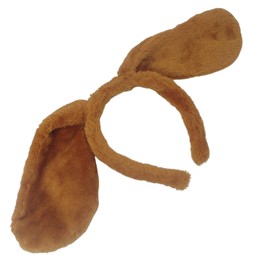 Topkids Accessories Dog Headband Dog Ears Puppy Ears Floppy Dog Ears Floppy Dog Headband Animal Headbands World Book Day Fancy Dress Costume Headbands For Kids Adults (Brown Floppy Dog Ears)