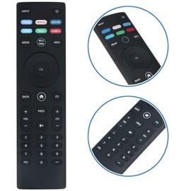 New XRT140 Replacement Remote Control fit for Vizio D-Series LED Smart TV D24f4-J01 D24F-J09 D24h-G9 D24H-J09 D32f4-J01 D32F-J04 D32h-G9 D32H-J09 D40F-J09 D43F-J04 FV435-H1 V605-G3