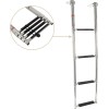 Amarine Made Boat Ladder 4 Step Telescoping Swim Marine Ladder