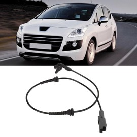 9665386780 4545F5 Front ABS Sensor, Left Right ABS Wheel Speed Sensor Replacement for Citroën C4 DS4 DS5 Peugeot 307 308 3008 5008 RCZ