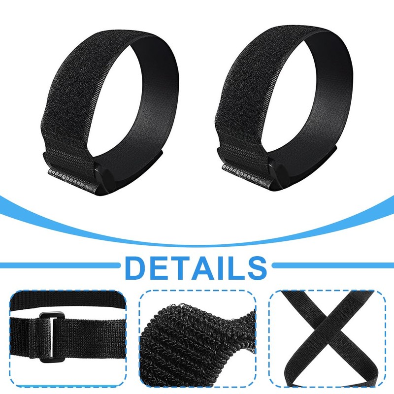 EIHI Pack of 4 Parasol Strap, Adjustable Parasol Straps, Nylon