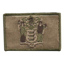 Tactical State Patch - New Jersey - Multitan