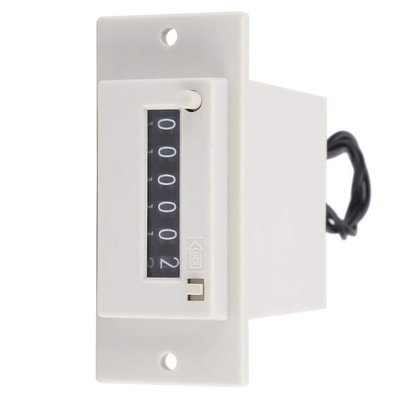 CSK6-YKW Electromagnetic Counter Digital Pulse Counter 6-Digit 0- Electronic Counter
