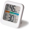 HATUSOKU ON03 Digital Thermometer/Hygrometer, Maximum and Lowest Temperature Display, Thermometer,