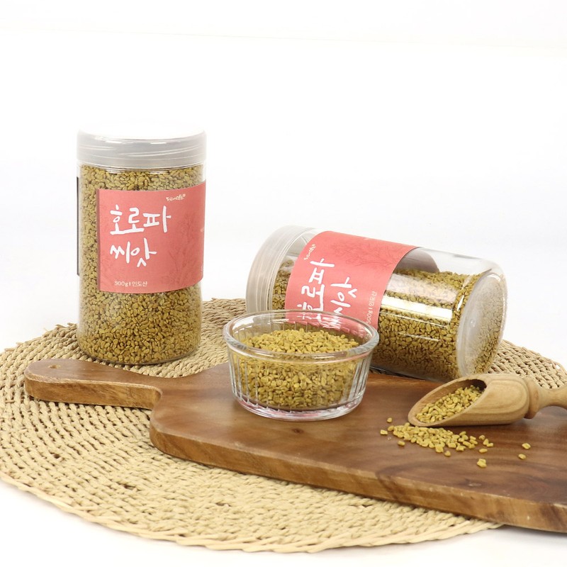 두손애약초 인도 호로파씨 호로파씨앗 페누그릭, 500g, 1개 DooSonAeyakcho Indian Fenugreek